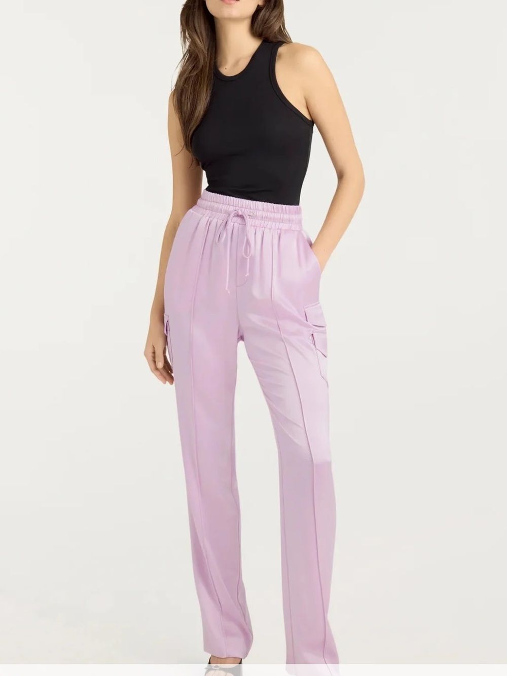 CINQ A SEPT SARIE PANT IN WISTERIA NWT $395